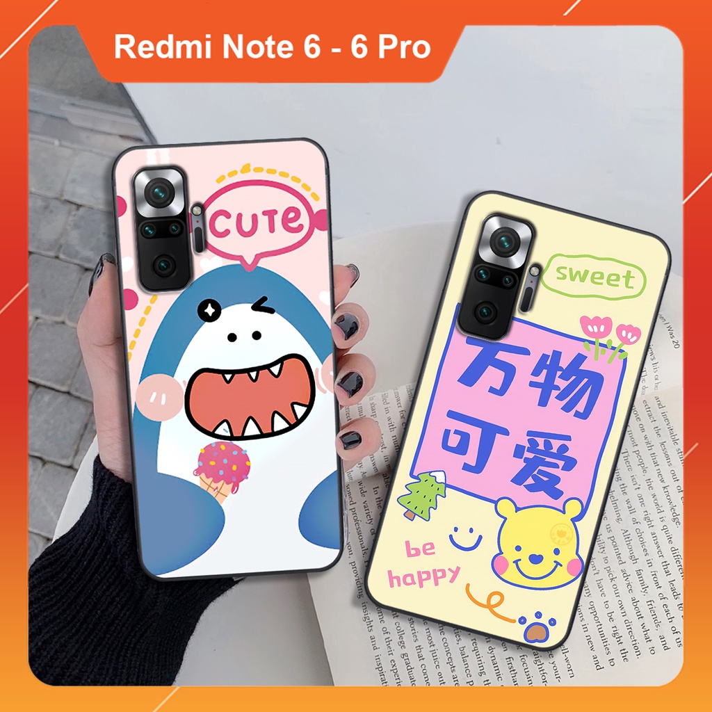 Ốp lưng Xiaomi REDMI NOTE 10 PRO hình 3D trà sữa, bò sữa, cá mập - Đáng yêu, dễ thương - Chất lượng - Cao Cấp