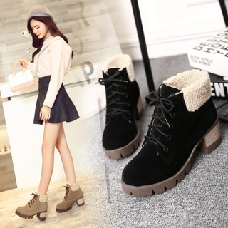 Giày boot nữ phong cách Hàn Quốc B134