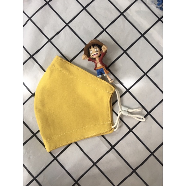 KHẨU TRANG  ĐEN   DÙNG CẢ 2 MẶT COTTON 100% CÓ NÚT ĐIỀU CHỈNH KÍCH CO | BigBuy360 - bigbuy360.vn