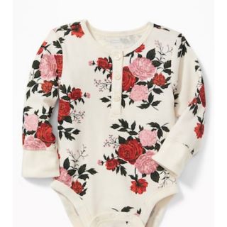 Body cotton dài tay old navy cho bé từ 0-24m