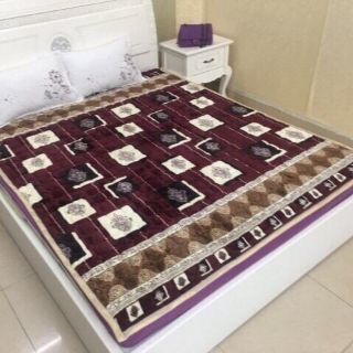 Thảm trải giường lông cừu 1m6x2m