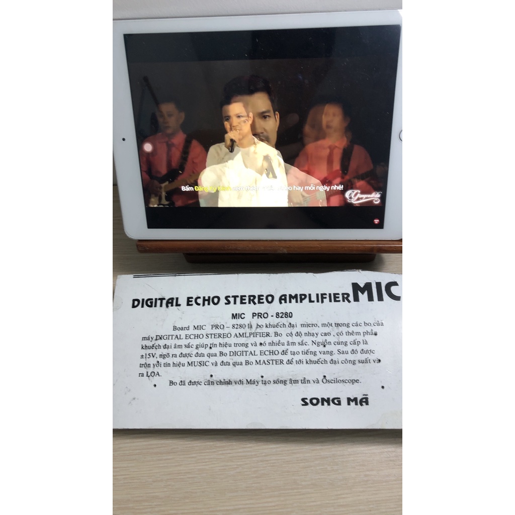 BO MẠCH KHUẾCH ĐẠI MICRO MIC PRO-8280