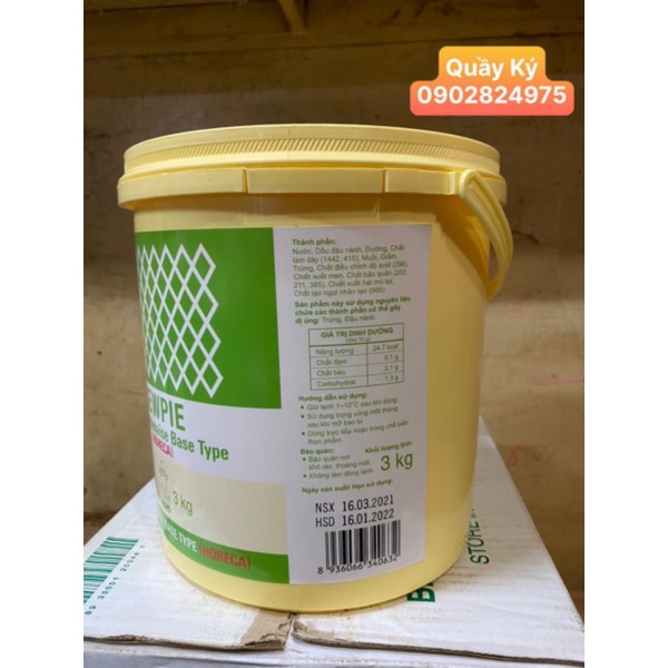 Sốt Mayonnaise Keipie 3kg
