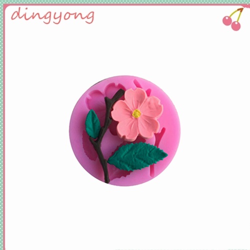 Khuôn Silicon hình hoa 3D tạo hình Socola