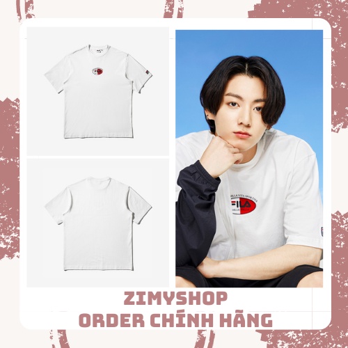 ÁO PHÔNG JUNGKOOK FILA CHÍNH HÃNG