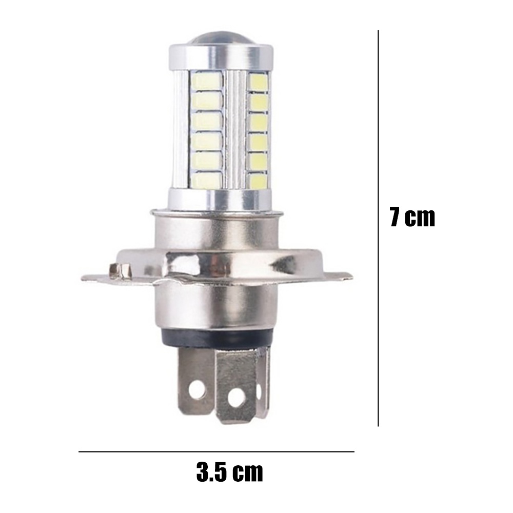 Đèn Pha Led H4 Màu Trắng / Vàng Siêu Sáng Cho Xe Mô Tô | WebRaoVat - webraovat.net.vn