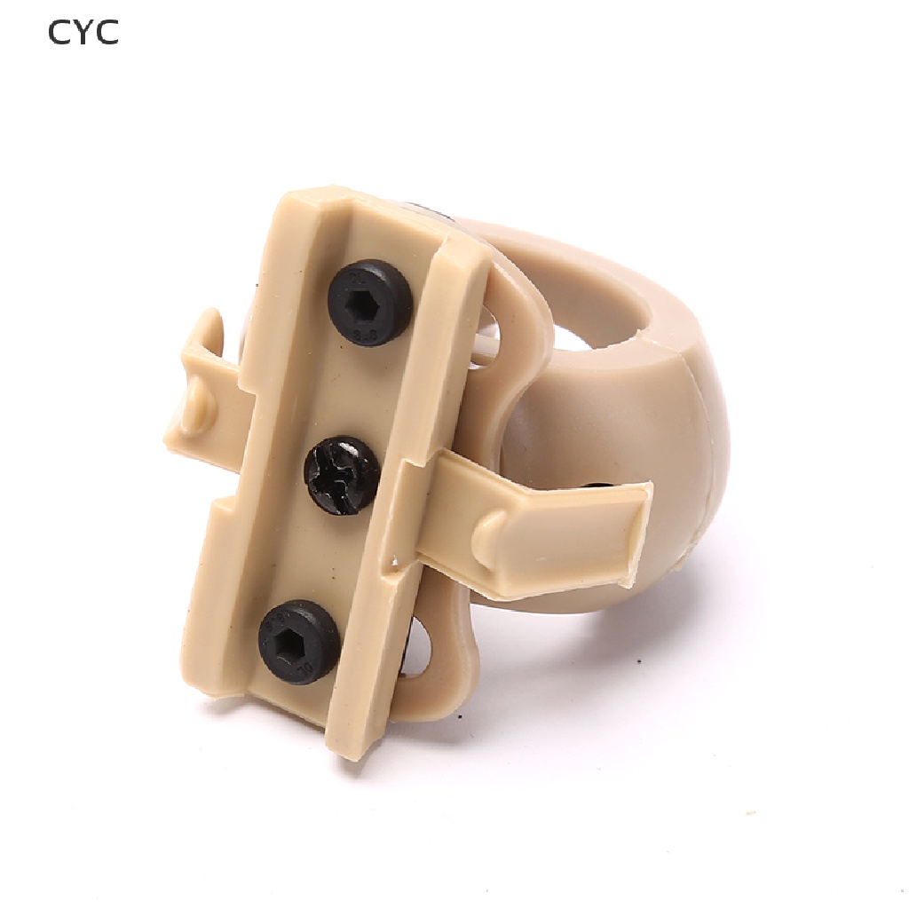 CYC Helmet Special Flashlight Tactical Helmet Clamp Adaptor Cycling Headlight Holder CY