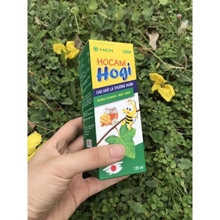 Siro ho - Siro Húng Chanh - Cao Khô Lá Thường Xuân HOCAM HOGI Chai 120ml