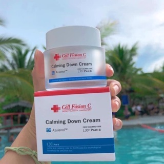 Kem dưỡng cho mọi loại da cell fusion c calming down cream 50ml