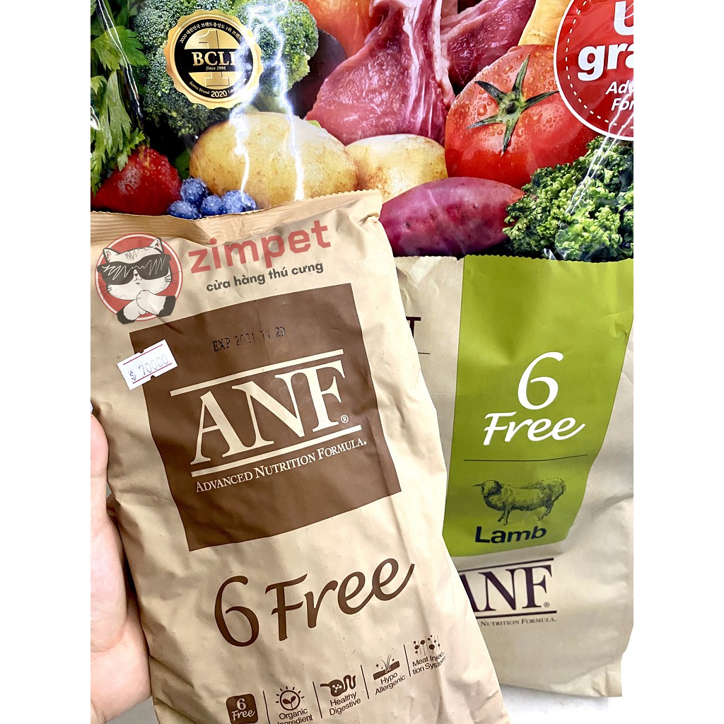 ANF Thức ăn hạt hữu cơ cho chó gói 400g - NK Hàn Quốc