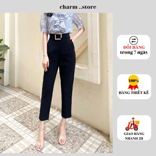 Quần beggy Q333 quảng châu cao cấp đai vuông
