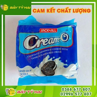 Bánh quy socola Nhân kem hương vani CreamO gói 156gr