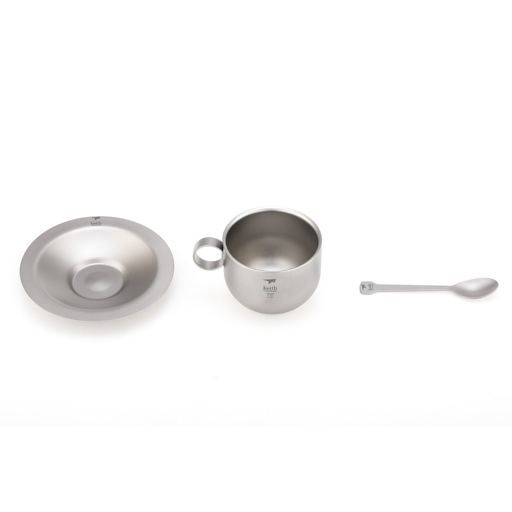 Bộ tách uống cà phê Titanium Keith Ti3601