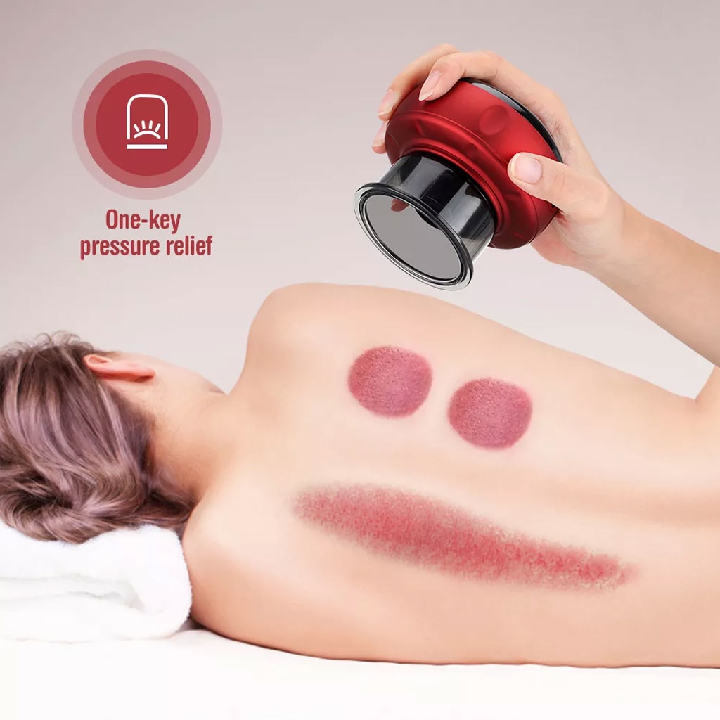 Máy massage giác hơi 6Chế Độ Giảm Mệt Mỏi hoạt động bằng điện Thông Minh