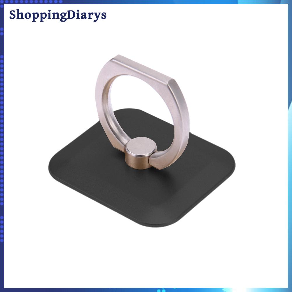 （shoppingDiarys） 360 Degree Finger Ring Mobile Phone Stand Holder for Smart Phone