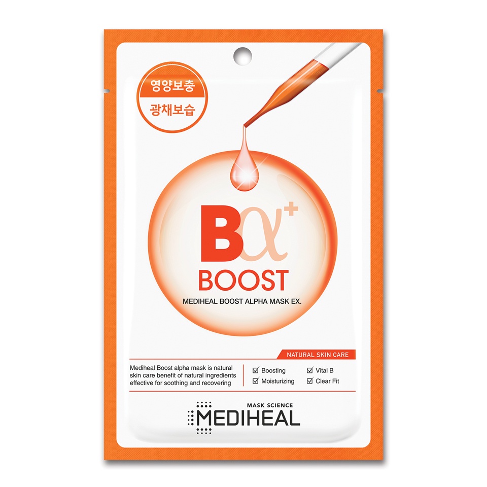 Mặt nạ Mediheal Alpha Mask EX 23ml cấp ẩm, dưỡng da Hàn Quốc chính hãng