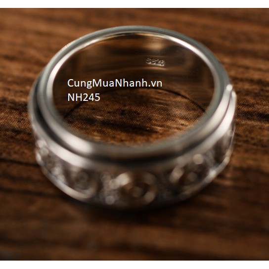 Nhẫn Bát Quái Xoay - NH245