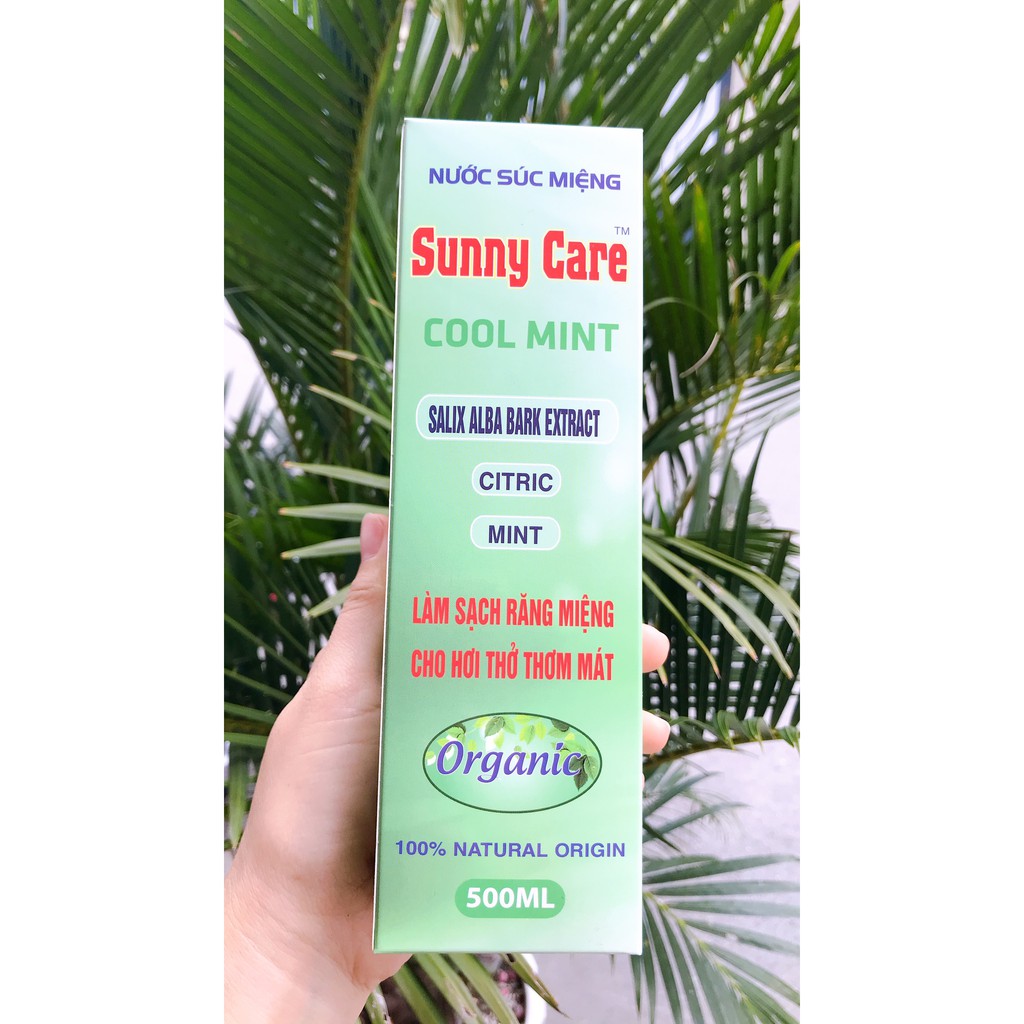 NƯỚC SÚC MIỆNG SUNNY CARE HƯƠNG BẠC HÀ/ HÀNG THIÊN NHIÊN famimark.com