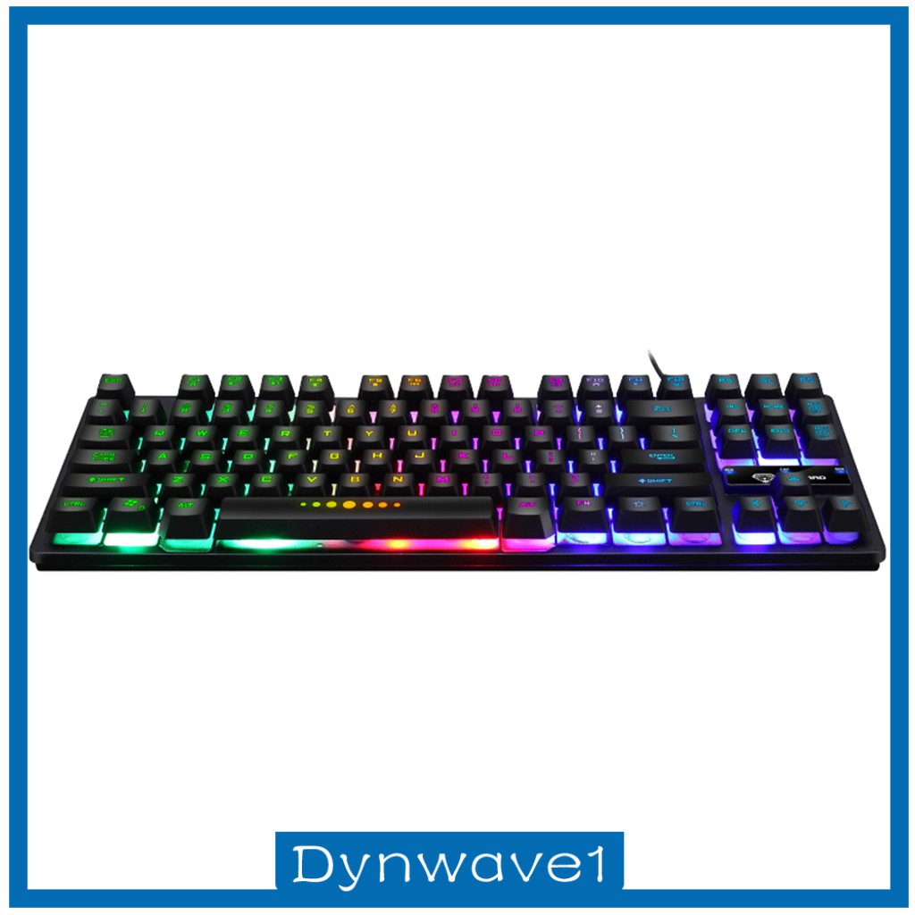 PC Bàn Phím Cơ Gaming Dynwave1 87 Phím Led Rgb Dành Cho Game Thủ