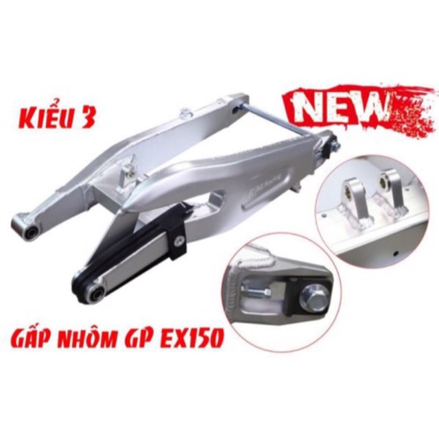 Gắp nhôm GP exciter 150