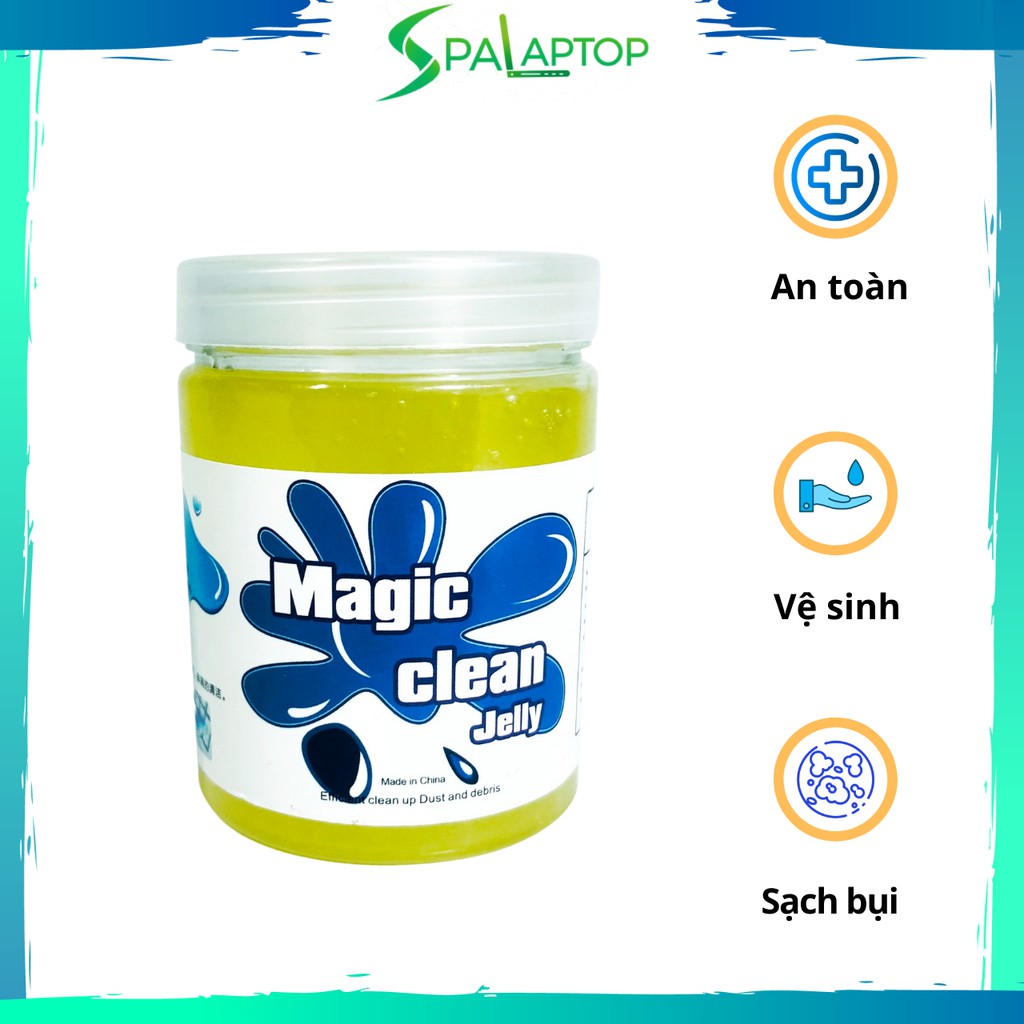 Gel vệ sinh đa năng Magic Clean dạng hộp siêu sạch an toàn -  Spa Laptop