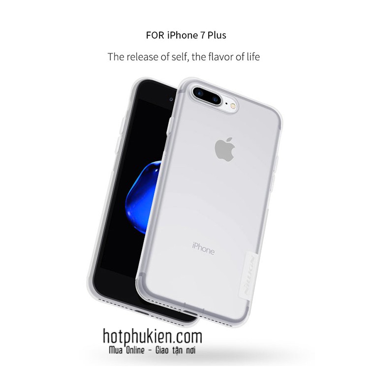 Ốp lưng dẻo Apple iPhone 8 Plus / iPhone 7 Plus Nillkin - Hàng chính hãng