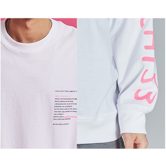 CHÍNH HÃNG ÁO THUN DÀI TAY SWITCH 123 LEEKNOW STRAYKIDS