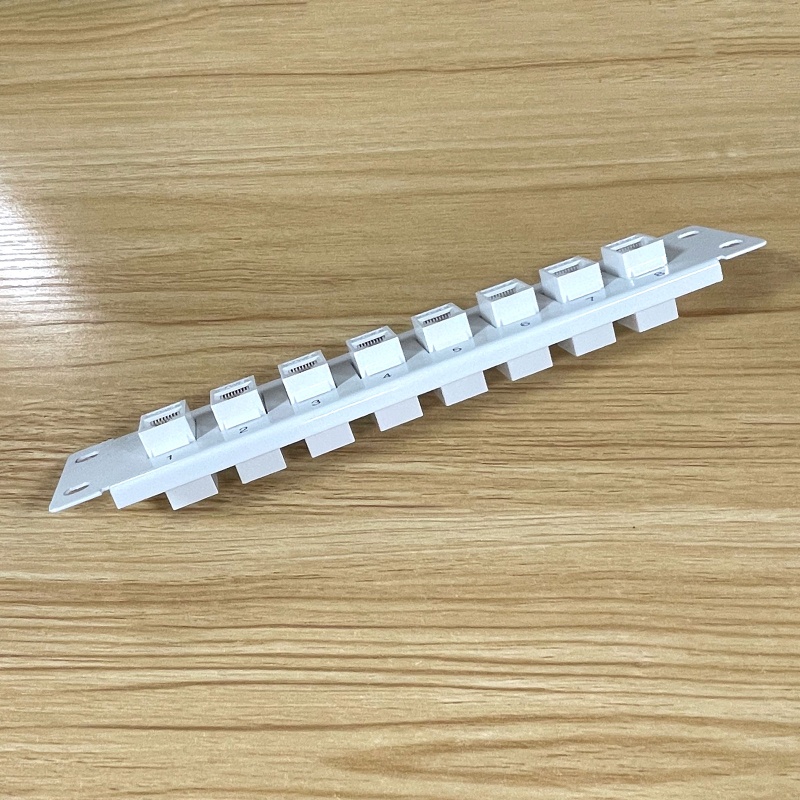 Giắc Chuyển Đổi IOR 8 Cổng Thẳng Qua Bảng Điều Khiển CAT6 RJ45