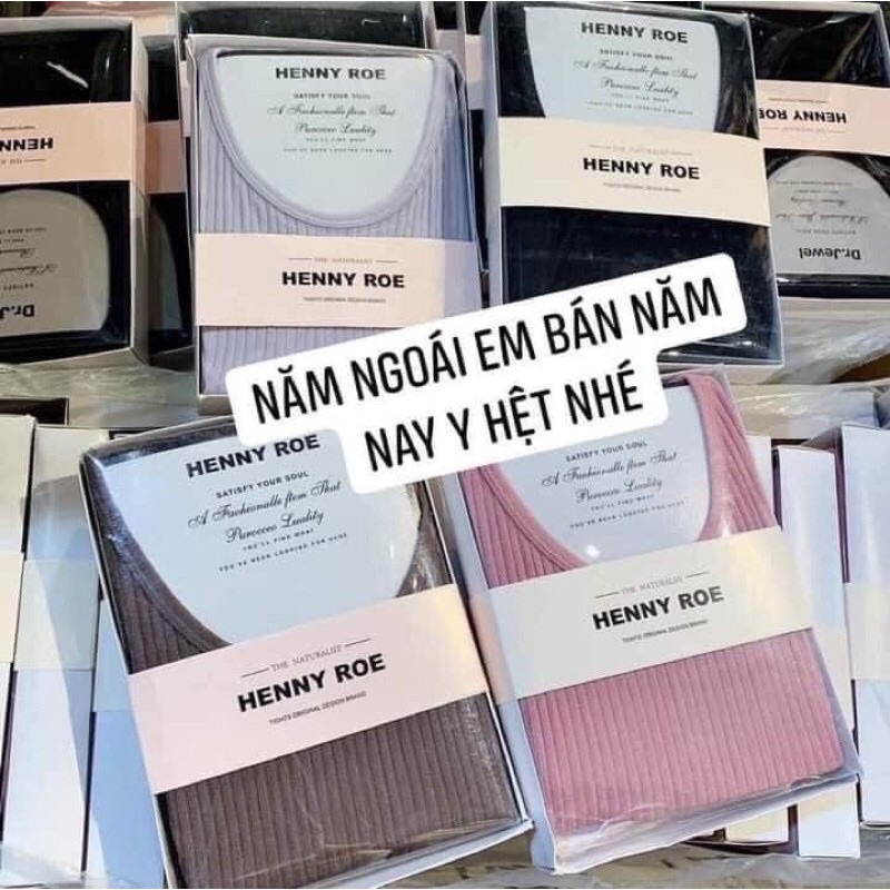 BỘ QUẦN ÁO GIỮ NHIỆT NỮ HENNY( free sz từ 40-63kg)