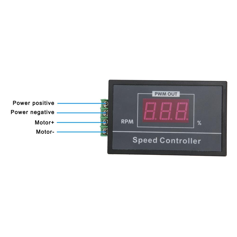 [Xiyijia] PWM DC Motor Speed Regulator 6V 12V 24V 48V Stepless Control Switch Controller