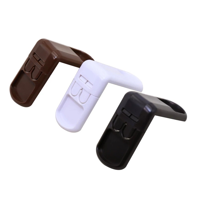 Khóa Cửa Tủ/Ngăn Kéo Bảo Vệ An Toàn 90 Độ Đa Năng Tiện Lợi Cho Trẻ Em