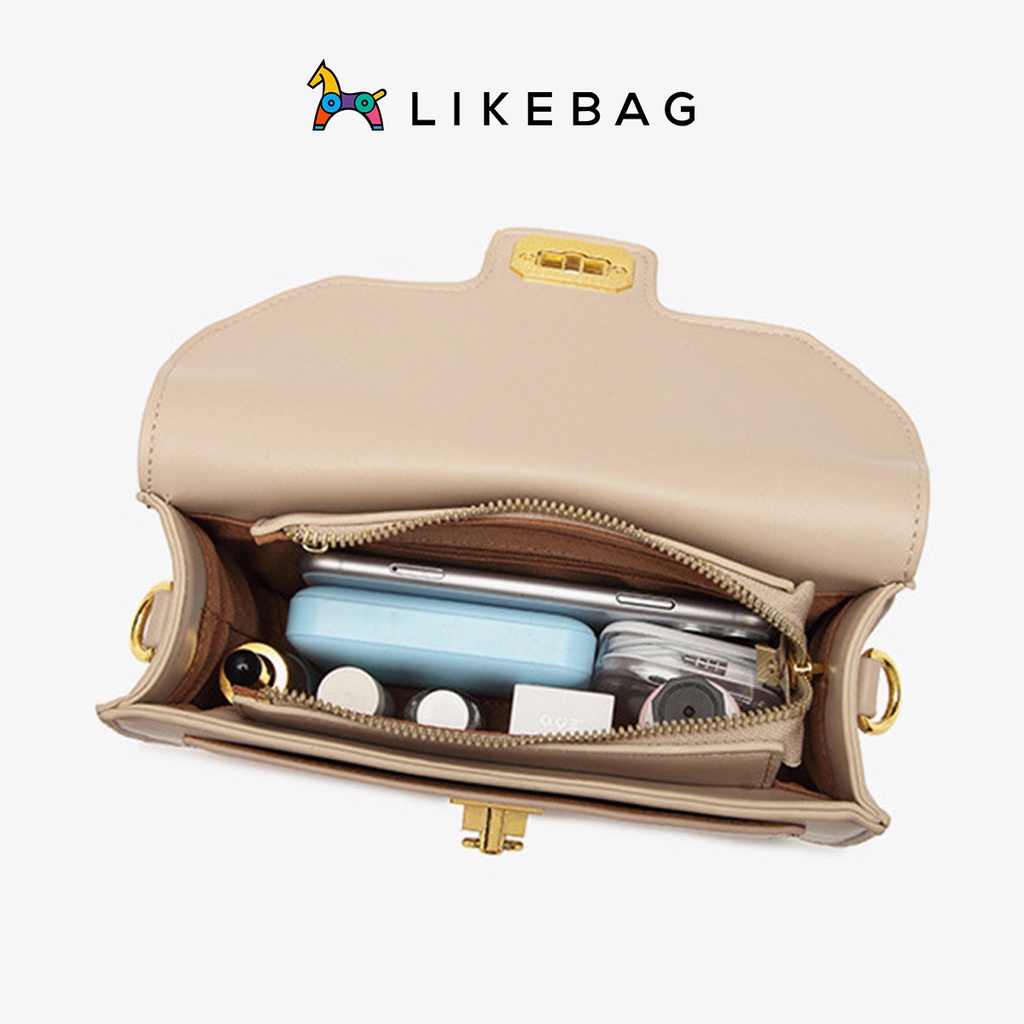 Túi đeo chéo, kẹp nách thời trang LIKEBAG quai xoắn cá tính CJ1006 - LIBAGI