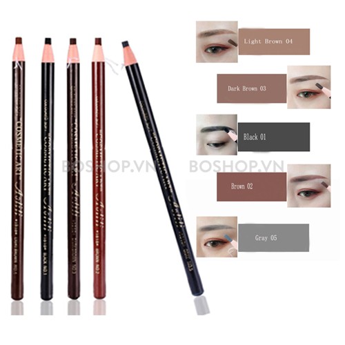 [RẺ VÔ ĐỊCH] Chì xé kẻ chân mày Cosmetics Ar Màu Nâu
