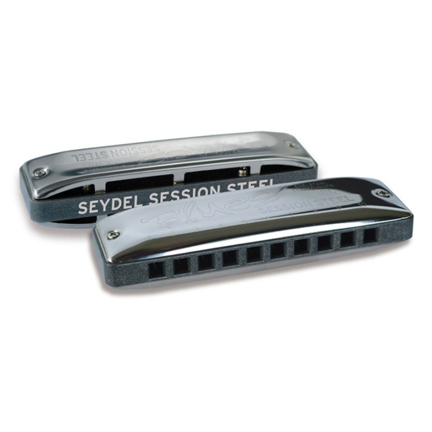 Harmonica Seydel Blues SESSION Steel WINTER Edition 10301W ( Key - Tone A, C, D, G) Nhập khẩu Đức, Phân phối Sol.G