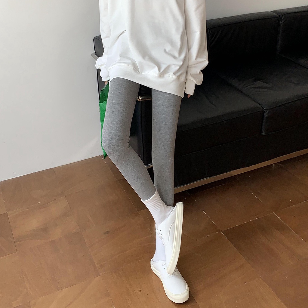 Quần legging dài ôm sát phong cách hàn quốc thời trang cho nữ