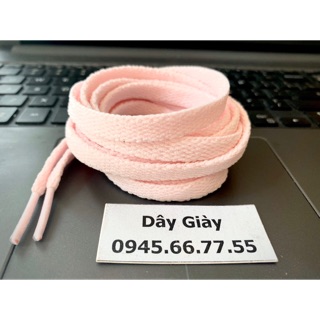 Dây giày màu hồng nhạt 1m2