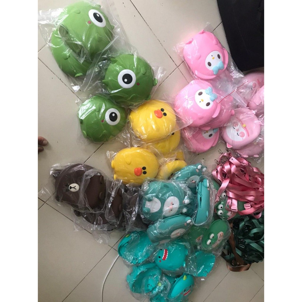 Balo Túi Silicon Hình Thú Dành Cho Người Lớn Và Trẻ Em Siêu Dễ Thương | BigBuy360 - bigbuy360.vn