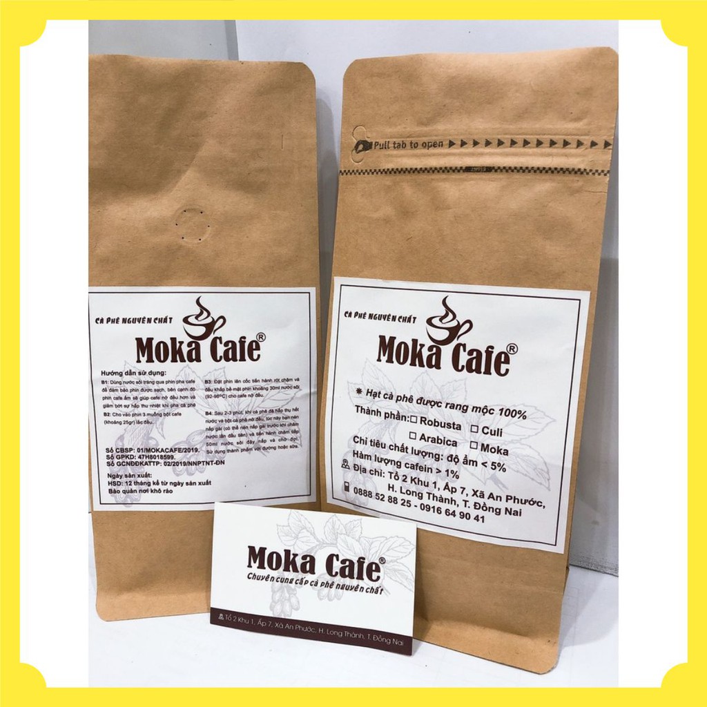 Cà phê Robusta Di Linh - Moka Cafe 150g