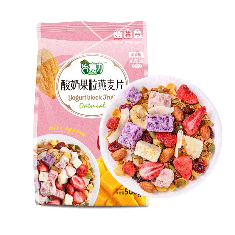 Ngũ cốc sữa chua hoa quả túi 500g