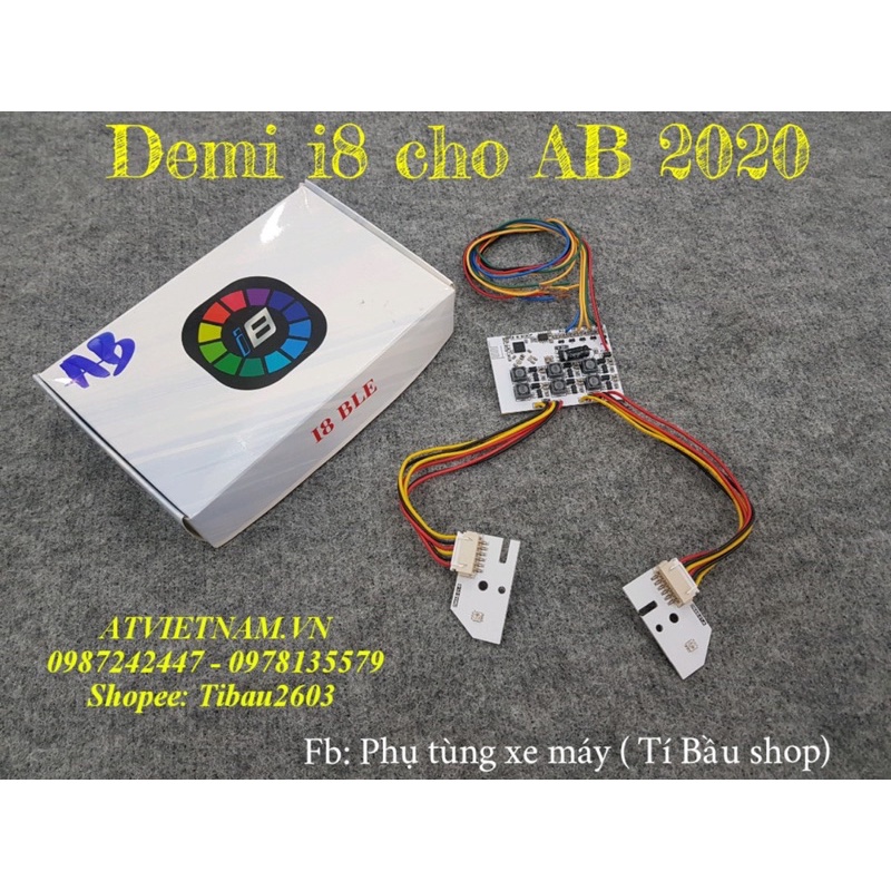 Audi Demi i8 hiệu ứng cho AB 2020 - bảng mạch chỉnh app 7 màu