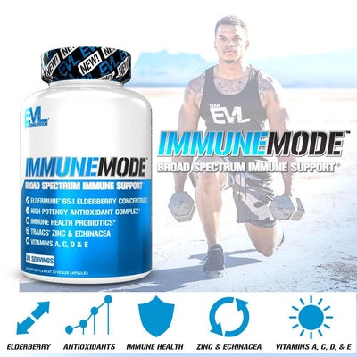Immune Mode Viên Uống Tăng Cường Hệ Miễn Dịch Tăng Đề Kháng Bảo Vệ Cơ thể EVL Immune Mode 30 Viên