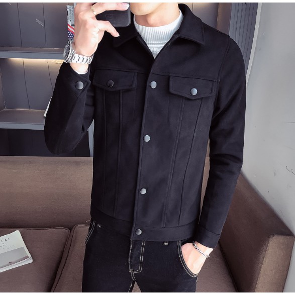 Áo Khoác Nam 2020 Da lộn mềm mịn chất như giá tiền - Áo khoác nam mẫu mới nhất năm nay | BigBuy360 - bigbuy360.vn