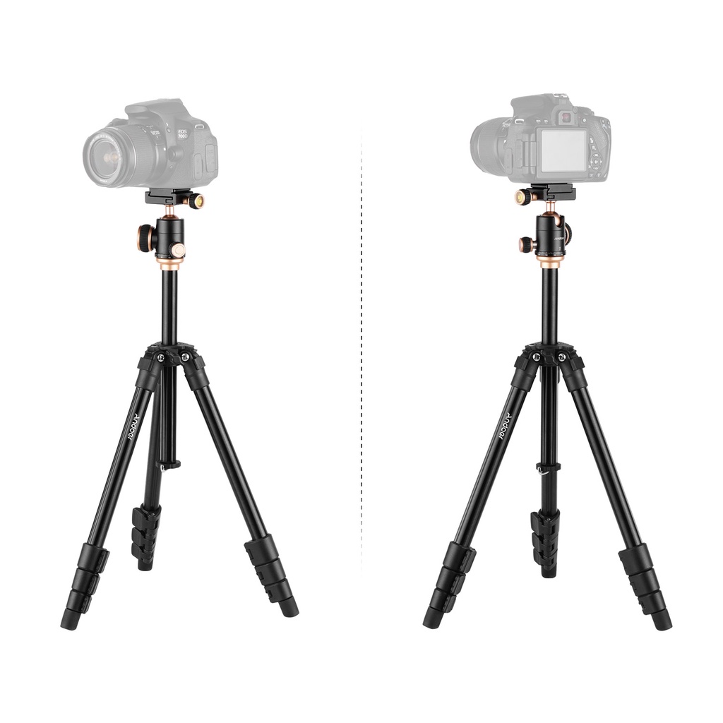 Chân Tripod Andoer Q160SA Chuyên Dụng Cho Máy Ảnh DSLR Chiều cao có thể điều chỉnh