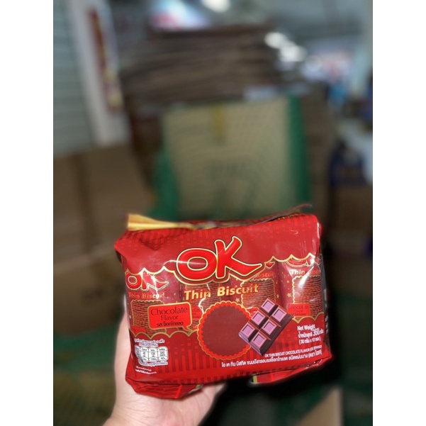 BÁNH OK THIN CRACKER THAILAND