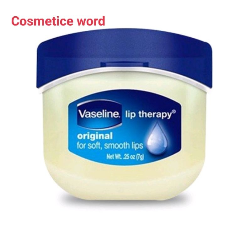 Son dưỡng môi vaseline hương ca cao - original - vani - rosy lips 7g usa