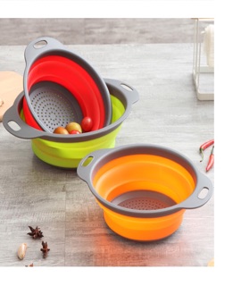 Bộ 2 rổ xếp gọn cao cấp tiện dụng