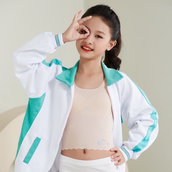 ÁO LÓT SU LẠNH CHO BÉ GÁI CHIP NGỰC NỮ SIZE ĐẠI TỪ 20 ĐẾN 65KG