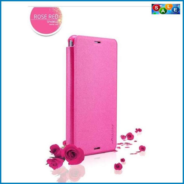 NILLKIN Bao Da Điện Thoại Cứng Nắp Lật Cho Sony Xperia Z3 Compact