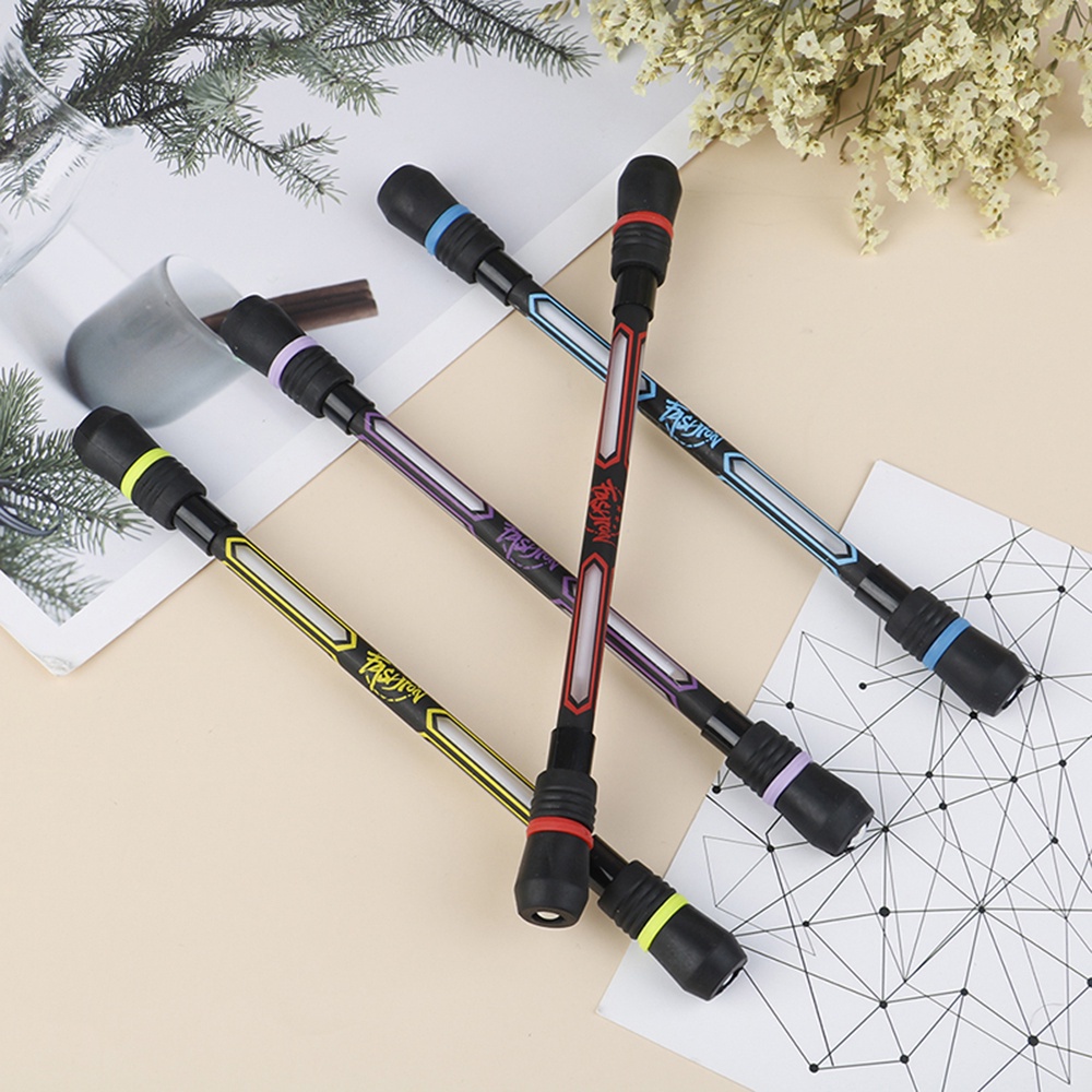 1 bút xoay mực gel chống trượt dùng cho văn phòng/trường học