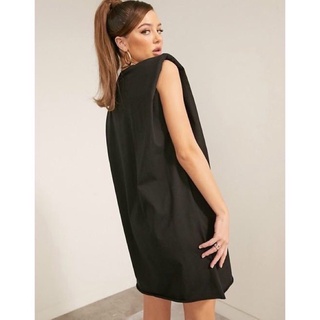 Áo đầm F21 độn vai